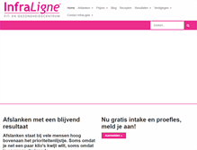 Tablet Screenshot of infraligne.nl